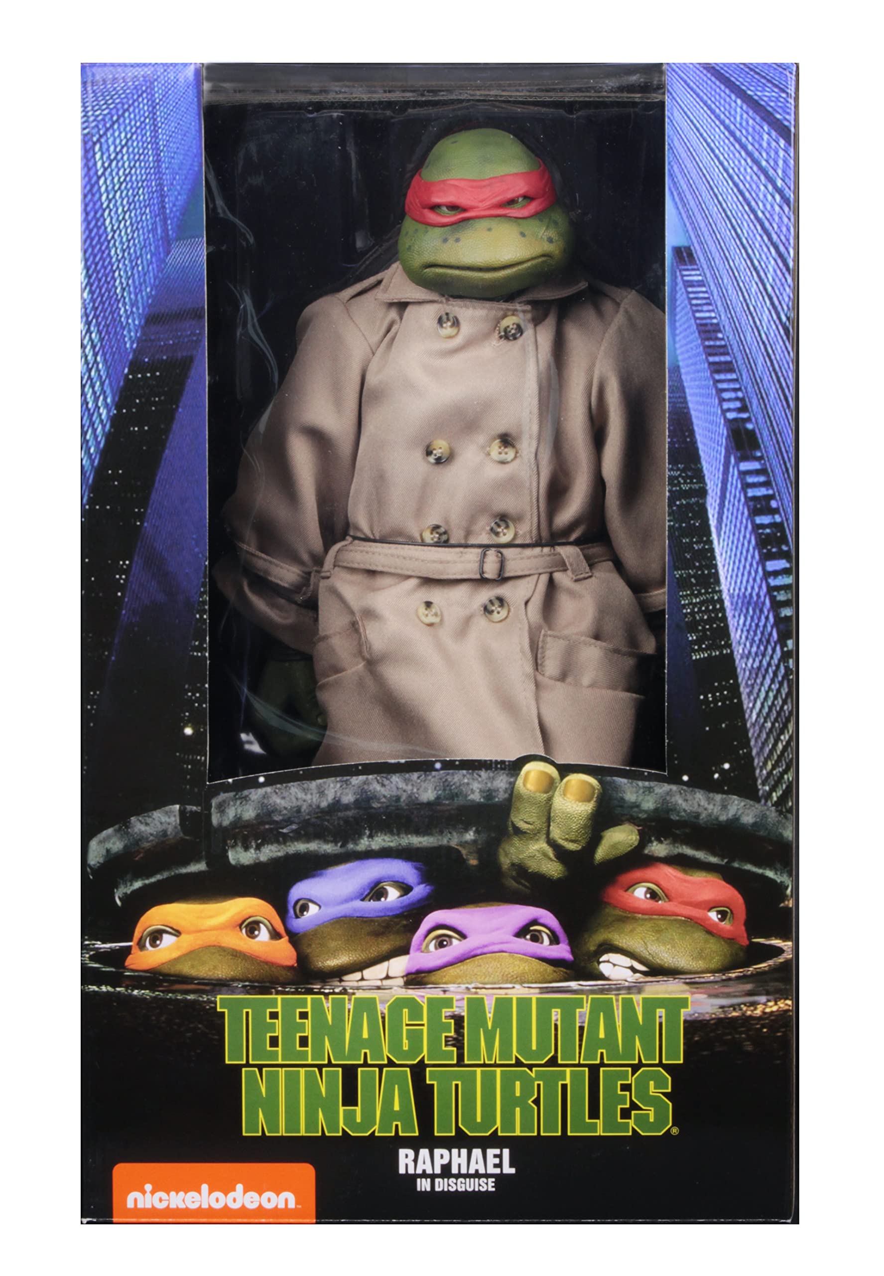 NECA TMNTミュータント・タートルズ ラファエロ1/4ディスガイズver. Amazon.co.jp: NECA ティーンエイジ・ミュータント・ニンジャ